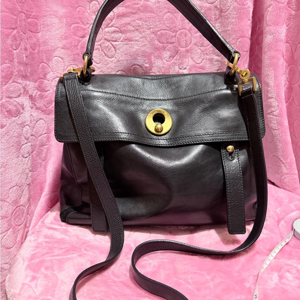 YSL Muse Black Leather Handbag